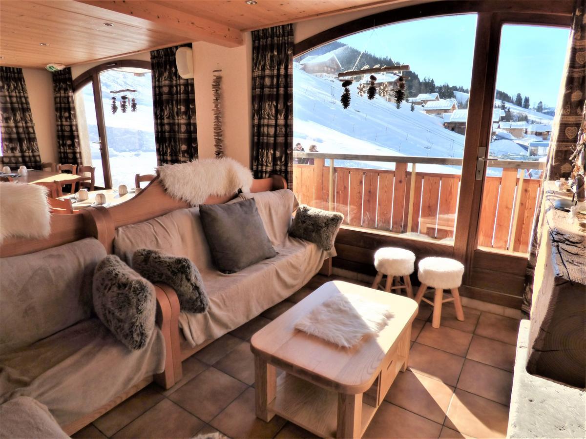 Hotel Les Flocons Le Grand-Bornand Zewnętrze zdjęcie
